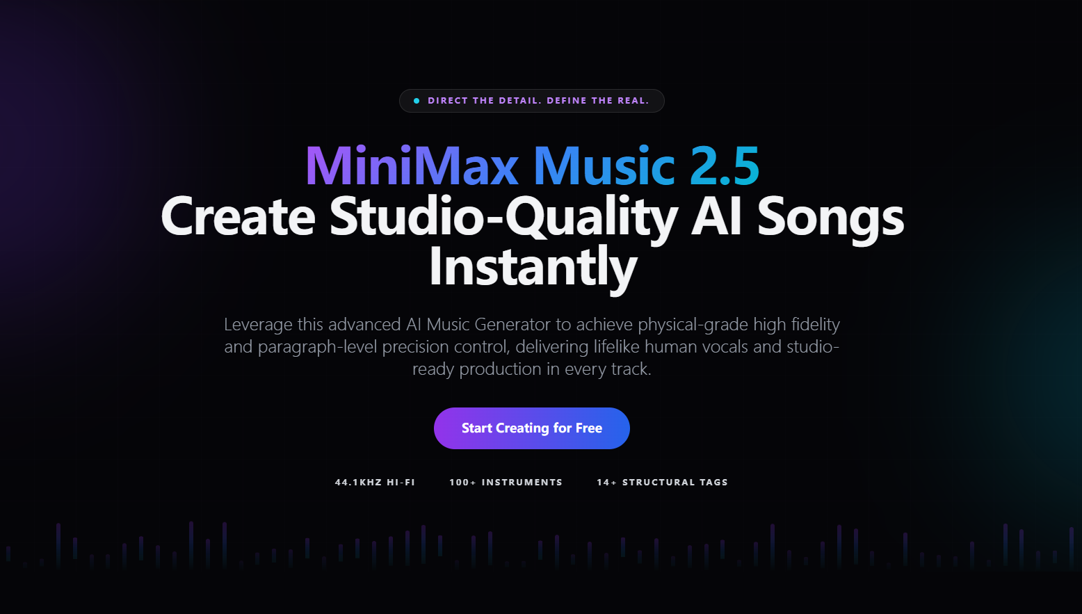 MiniMax Music 2.5 | Launchpad
